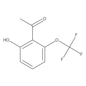 1-[2-Hydroxy-6-(trifluoromethoxy)phenyl]ethanone Structure