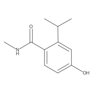 4-Hydroxy-2-isopropyl-N-methylbenzamide Structure