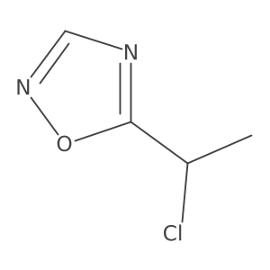 5-(1-Chloroethyl)-1,2,4-oxadiazole Structure