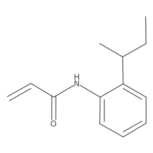 N-[2-(butan-2-yl)phenyl]prop-2-enamide Structure
