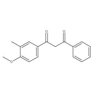 1-(4-Methoxy-3-methylphenyl)-3-phenylpropane-1,3-dione Structure
