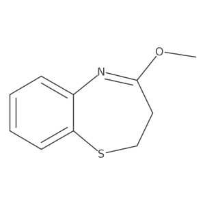 4-Methoxy-2,3-dihydro-1,5-benzothiazepine Structure