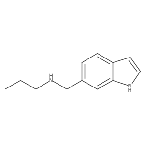 [(1H-indol-6-yl)methyl](propyl)amine Structure