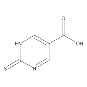 2-sulfanylidene-1H-pyrimidine-5-carboxylic acid Structure