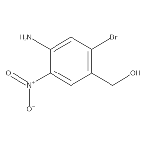 (4-Amino-2-bromo-5-nitrophenyl)methanol Structure