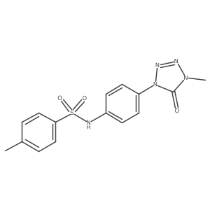 4-methyl-N-(4-(4-methyl-5-oxo-4,5-dihydro-1H-tetrazol-1-yl)phenyl)benzenesulfonamide Structure