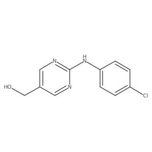 (2-(4-Chlorophenylamino)pyrimidin-5-yl)methanol Structure