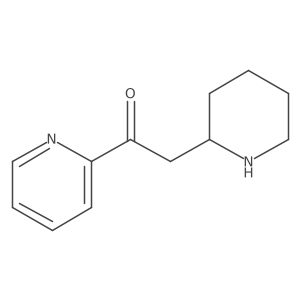 2-(Piperidin-2-YL)-1-(pyridin-2-YL)ethan-1-one Structure
