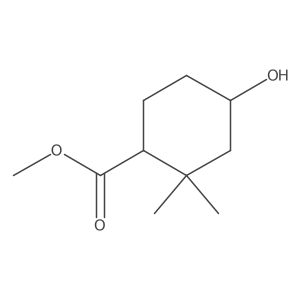 Methyl 4-hydroxy-2,2-dimethylcyclohexanecarboxylate Structure