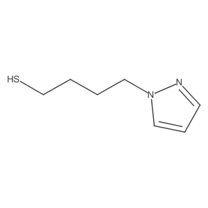 4-(1H-pyrazol-1-yl)butane-1-thiol Structure
