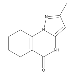 2-methyl-6H,7H,8H,9H-pyrazolo[1,5-a]quinazolin-5-ol Structure