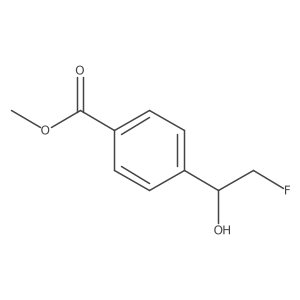 Methyl 4-(2-fluoro-1-hydroxyethyl)benzoate结构式