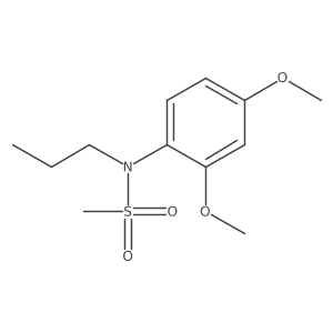 N-(2,4-Dimethoxyphenyl)-N-propylmethanesulfonamide Structure