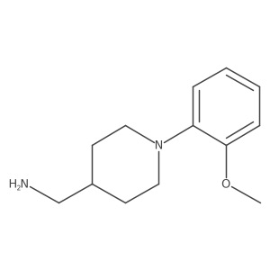 (1-(2-Methoxyphenyl)piperidin-4-yl)methanamine结构式