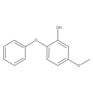 5-Methoxy-2-phenoxyphenol结构式