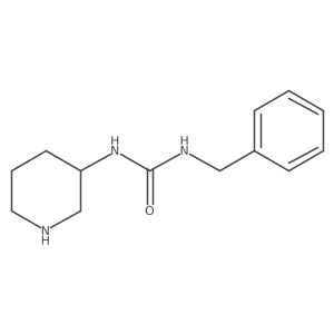 3-Benzyl-1-[(3S)-piperidin-3-yl]urea Structure