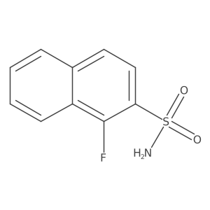 1-Fluoronaphthalene-2-sulfonamide Structure