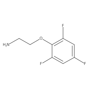 2-(2,4,6-Trifluorophenoxy)ethan-1-amine Structure