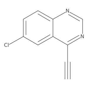 6-Chloro-4-ethynylquinazoline Structure