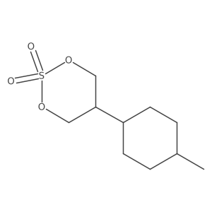 5-(4-Methylcyclohexyl)-1,3,2lambda6-dioxathiane-2,2-dione结构式