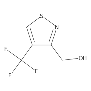 (4-(Trifluoromethyl)isothiazol-3-yl)methanol结构式
