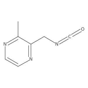 2-(Isocyanatomethyl)-3-methylpyrazine Structure
