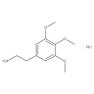 Mescaline-d4 (hydrochloride) Structure