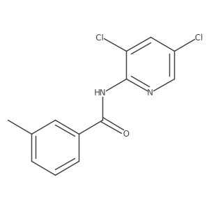 Benzamide,n-(3,5-dichloro-2-pyridinyl)-3-methyl结构式