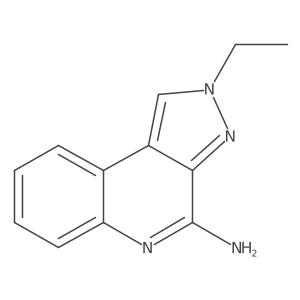 2-ethyl-2H-pyrazolo[3,4-c]quinolin-4-amine Structure