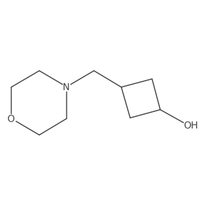 cis-3-(Morpholinomethyl)cyclobutanol结构式
