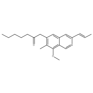 O-Methylaporubropunctatamine Structure