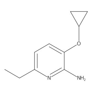 3-Cyclopropoxy-6-ethylpyridin-2-amine Structure