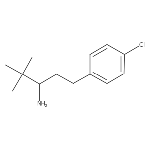 1-(4-Chlorophenyl)-4,4-dimethylpentan-3-amine结构式