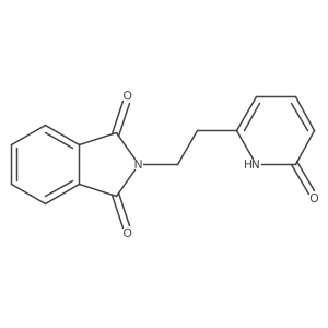 2-[2-(6-oxo-1H-pyridin-2-yl)ethyl]isoindole-1,3-dione Structure