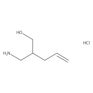 2-(Aminomethyl)pent-4-en-1-ol hydrochloride结构式
