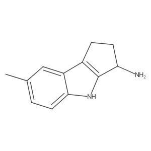 7-Methyl-1,2,3,4-tetrahydrocyclopenta[b]indol-3-amine Structure