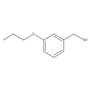 (3-Propoxyphenyl)methanethiol结构式