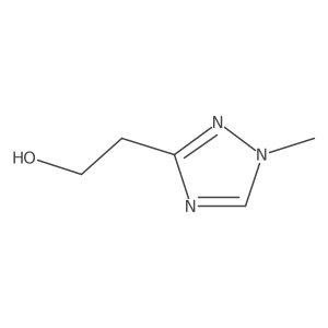 2-(1-methyl-1H-1,2,4-triazol-3-yl)ethan-1-ol结构式