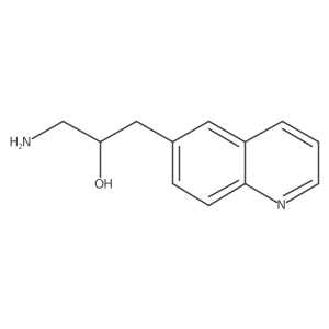 1-Amino-3-(quinolin-6-yl)propan-2-ol结构式