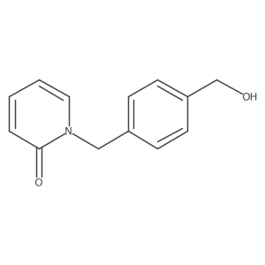 1-(4-(Hydroxymethyl)benzyl)pyridin-2(1H)-one结构式