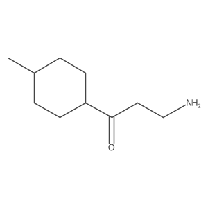 3-Amino-1-(4-methylcyclohexyl)propan-1-one结构式