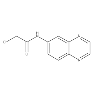 2-Chloro-N-(quinoxalin-6-yl)acetamide结构式