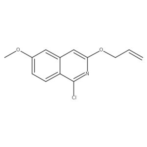3-(Allyloxy)-1-chloro-6-methoxyisoquinoline Structure