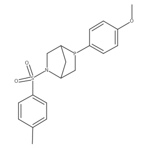 (1S,4S,5S)-5-(4-Methoxyphenyl)-2-tosyl-2-aza-5-phosphabicyclo[2.2.1]heptane Structure