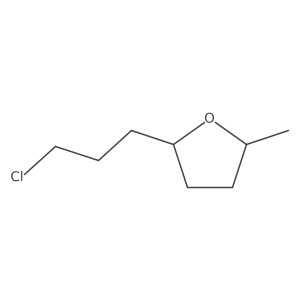 2-(3-Chloropropyl)-5-methyloxolane Structure