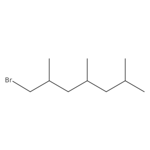 1-Bromo-2,4,6-trimethylheptane Structure