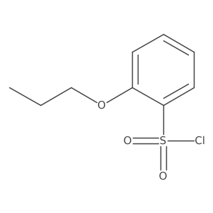 2-Propoxybenzene-1-sulfonyl chloride Structure
