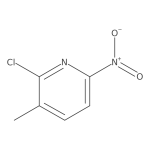 2-chloro-3-methyl-6-nitro-pyridine Structure