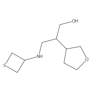 OCC(CNC1CSC1)C1CCOC1结构式