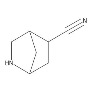 (1S,4R,5R)-2-Azabicyclo[2.2.1]heptane-5-carbonitrile Structure